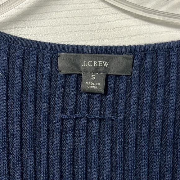 J Crew navy sweater dress size S - Picture 3 of 4